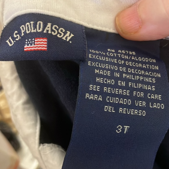 FINAL MARKDOWN U.s polo association polo shirt 3t - Picture 3 of 4